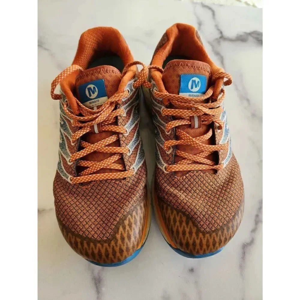 Merrell Rubato women's 6.5 bright orange athletic sneakers Burnished